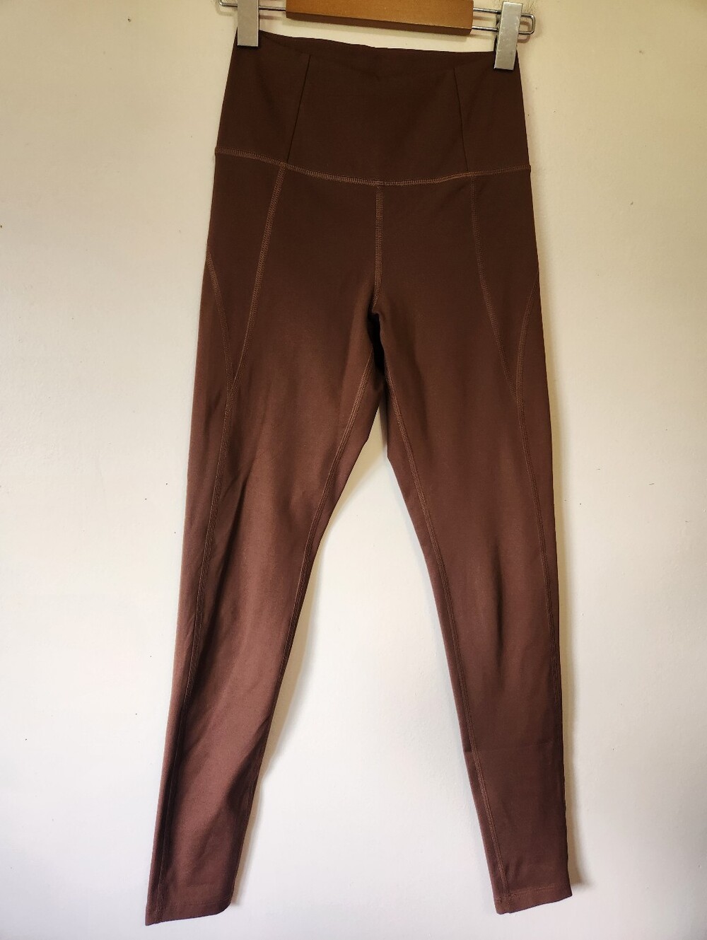 Girlfriend Collective Earth Brown Compressive High-Rise Leggings Size XS Active